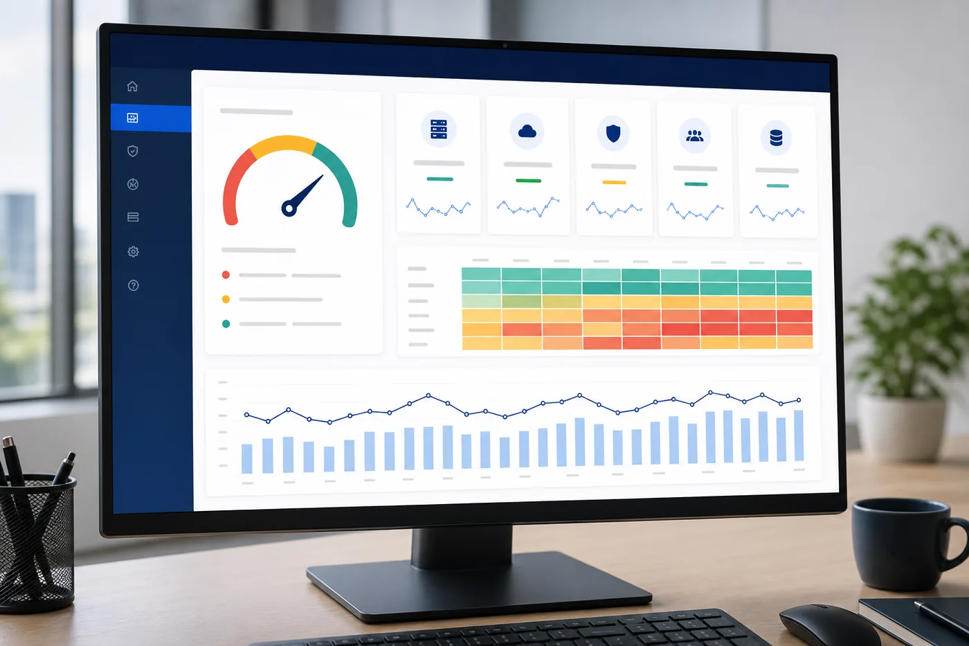 IT Health Score Toolkit dashboard preview